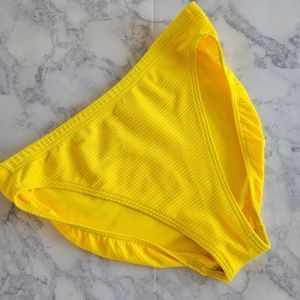 Body I.D. yellow high waist bikini bottom size 14